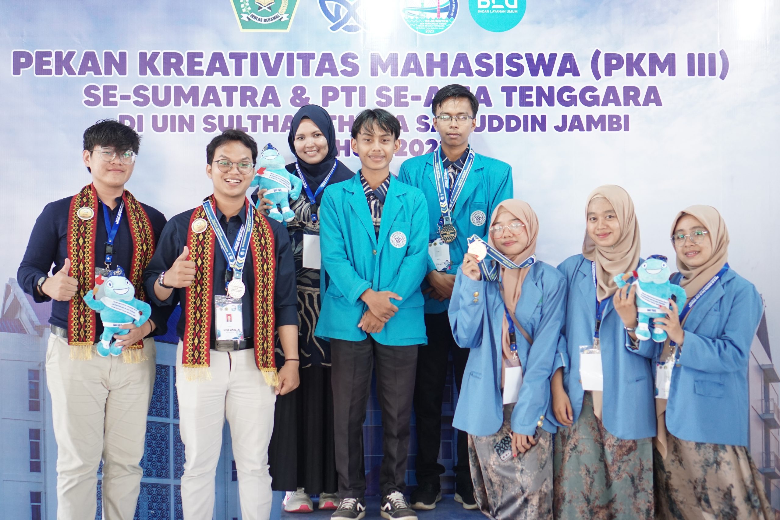 Lewat “SIMANIS” Kontingen UIN Jambi Raih Emas Cabang KTI Sains dan Teknologi Lewat “SIMANIS” Kontingen UIN Jambi Raih Emas Cabang KTI Sains dan Teknologi