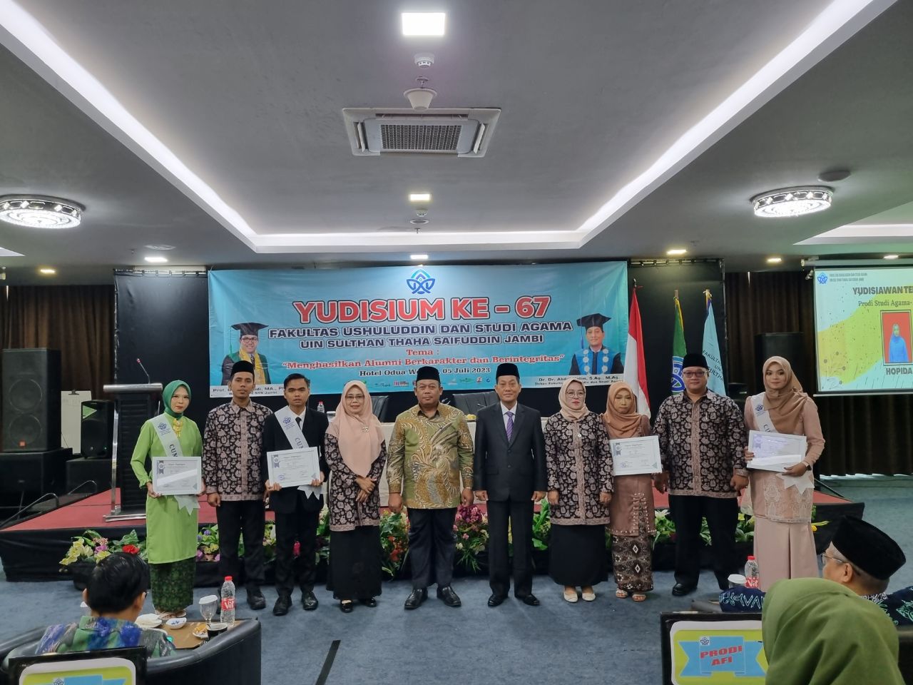 Fakultas Ushuluddin dan Studi Agama Luluskan 39 Alumni