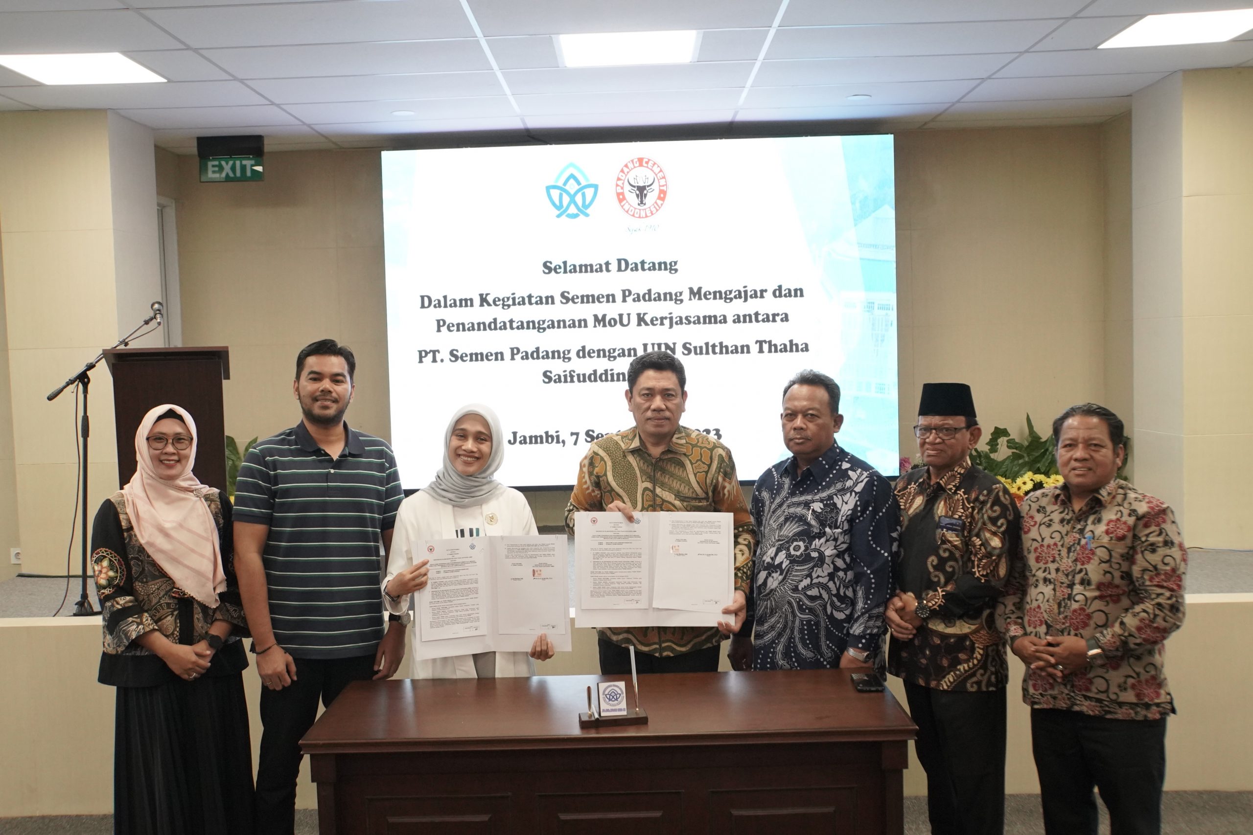 UIN Jambi Jalin Kerjasama Dengan  Semen Padang