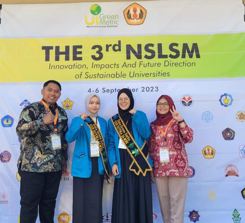 Delegasi UIN Jambi Hadiri National Student Leaders on Sustainability Meeting di Universitas Padjadjaran