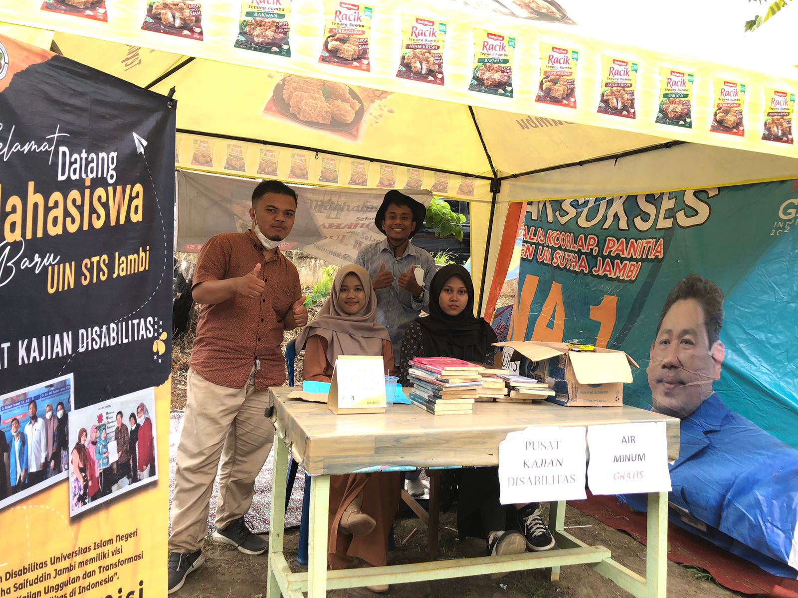 Volunteer Puska Disabilitas UIN Jambi Deklarasikan Anti Diskriminasi dan Kekerasan terhadap Difabel bersama Mahasiswa Baru Volunteer Puska Disabilitas UIN Jambi Deklarasikan Anti Diskriminasi dan Kekerasan terhadap Difabel bersama Mahasiswa Baru