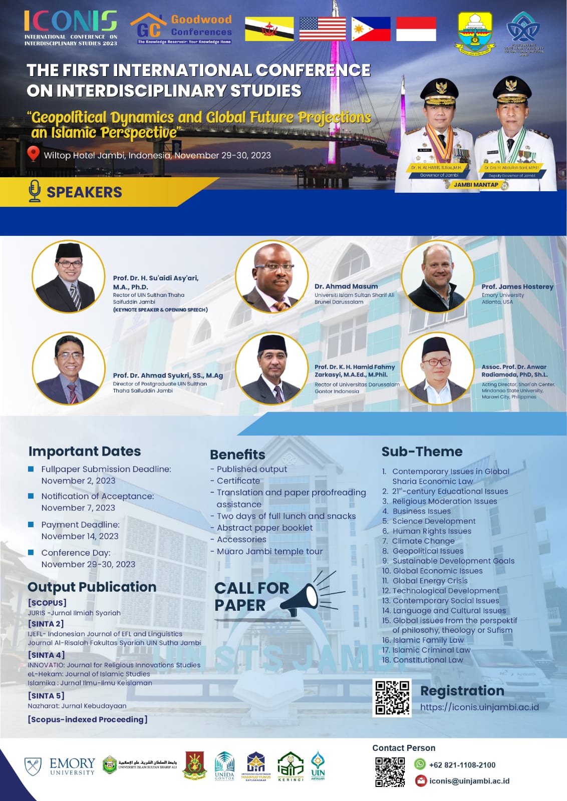 THE FIRST INTERNATIONAL CONFERENCE ON INTERDISCIPLINARY STUDIES