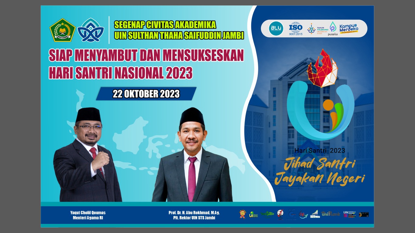 SELAMAT HARI SANTRI NASIONAL TAHUN 2023