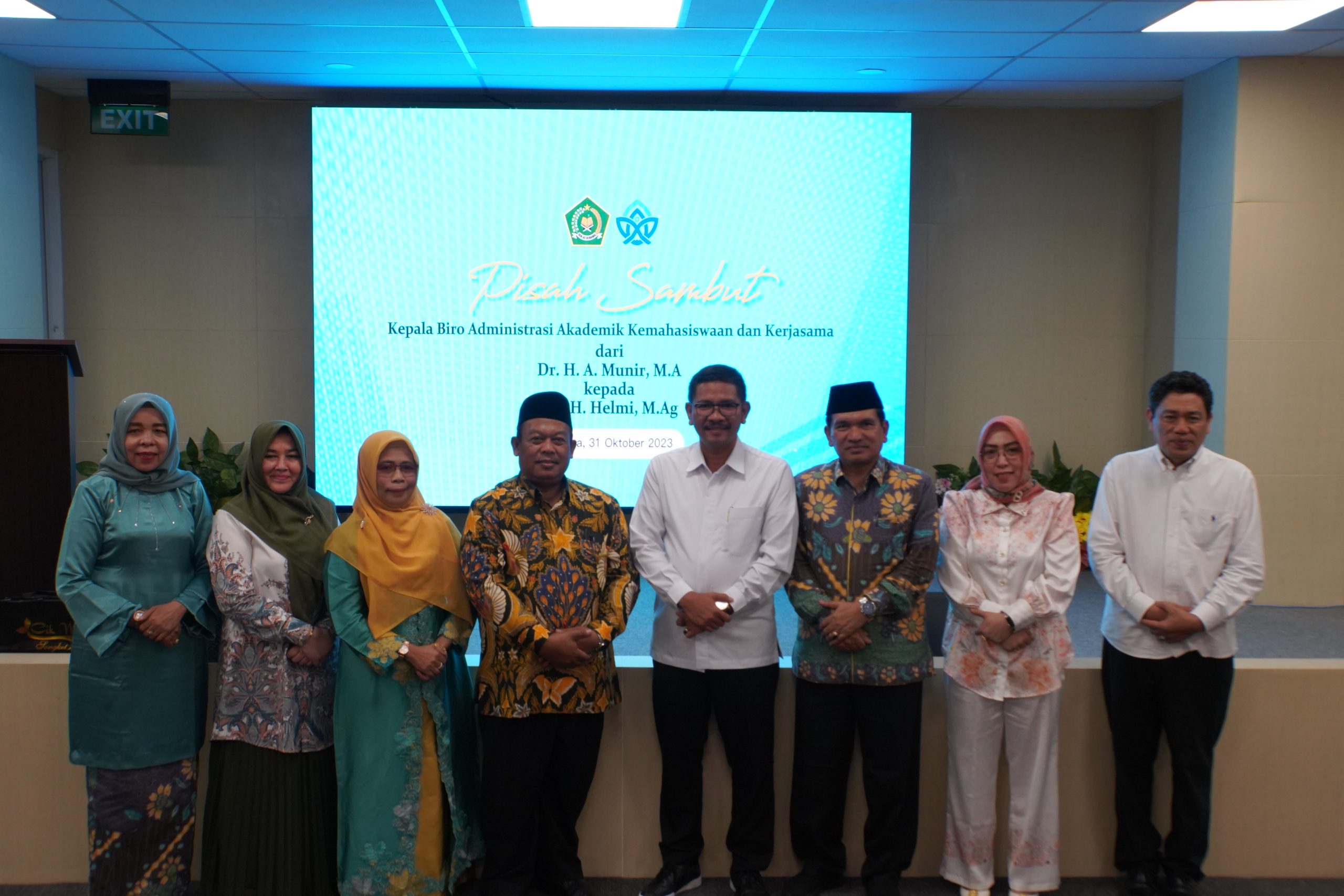 UIN Jambi Pisah Sambut Kepala Biro AAKK