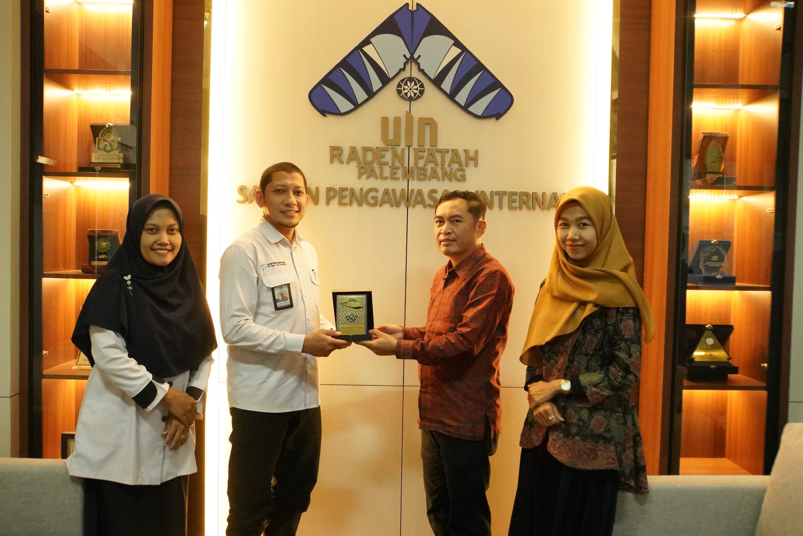 Satuan Pengawasan Internal UIN SUTHA Jambi dan UIN RAFA Palembang Diskusikan Bersama Fungsi Pengawasan Berbasis Digital