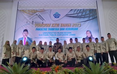 Gelar Yudisium ke XXVI, FTK UIN STS Jambi Luluskan 463 Mahasiswa
