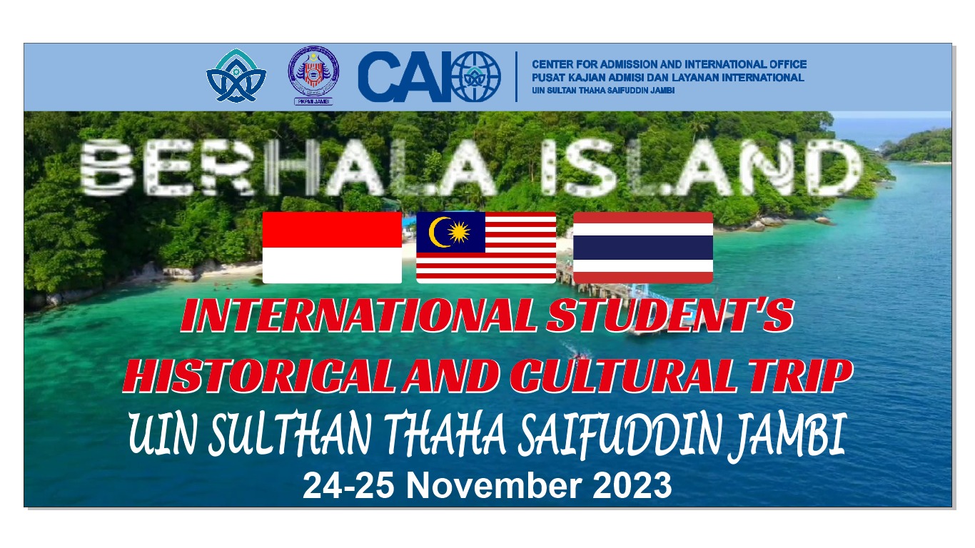 UIN SUTHA International Student’s Historical and Cultural Trip 2023: Mahasiswa Internasional dapatkan Pengalaman Mempesona di Jambi