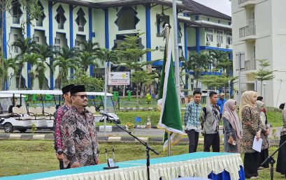 Pejabat UIN STS Jambi Dilantik di Lapangan Terbuka, Rektor Minta Semua Pejabat Tanam Pohon