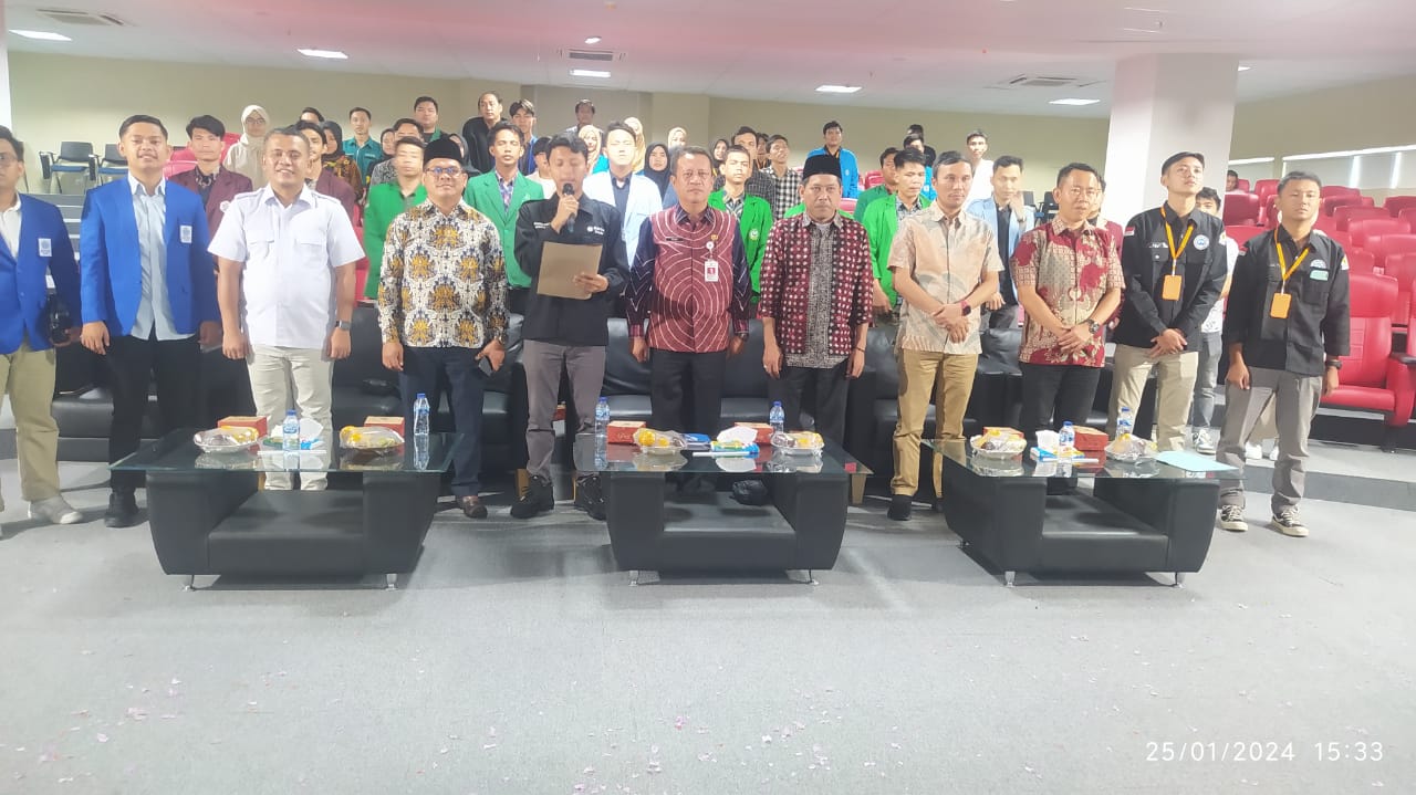 Deklarasi Pemilu Damai DEMA PTKIN se-Sumatera, Wakil Rektor III UIN STS Jambi: DEMA adalah Mitra Strategis Deklarasi Pemilu Damai DEMA PTKIN se-Sumatera, Wakil Rektor III UIN STS Jambi: DEMA adalah Mitra Strategis