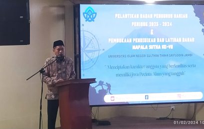 Wakil Rektor III UIN STS Jambi: Mari Kita Bersinergi Wujudkan Kampus Hijau