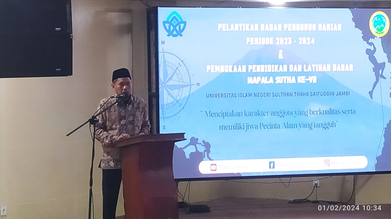 Wakil Rektor III UIN STS Jambi: Mari Kita Bersinergi Wujudkan Kampus Hijau