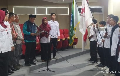 Kepengurusan UKK KSR PMI PT UIN STS Jambi Dilantik