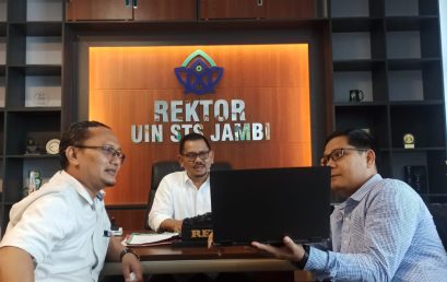 Percepatan Guru Besar, Rektor UIN STS Jambi Gelar Pertemuan Bersama Guru Besar Unja