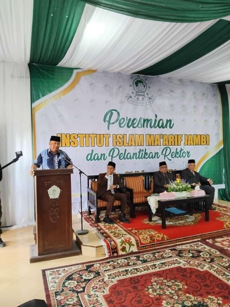 Kopertais Wilayah XIII Jambi Hadiri Peresmian Alih Status STAI Ma’arif