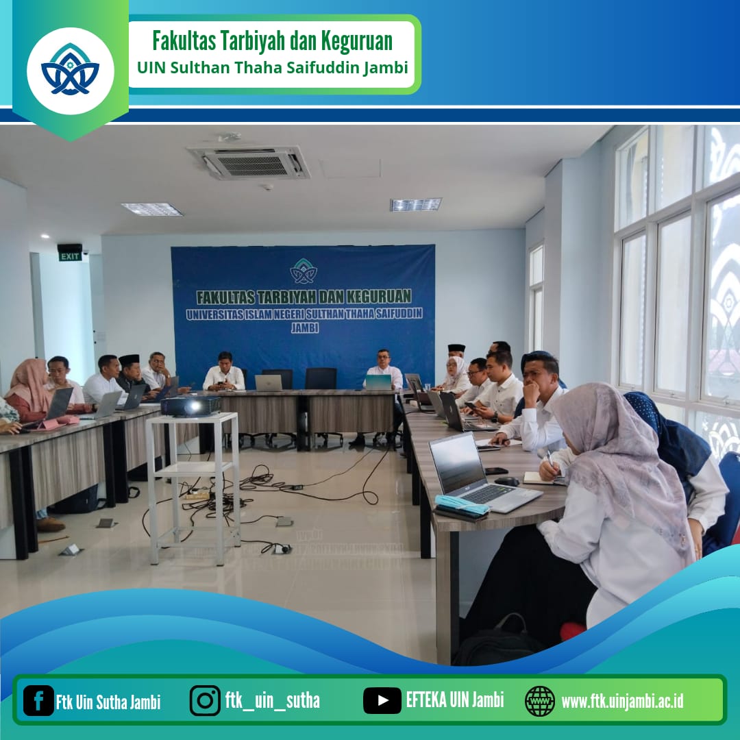 FTK UIN STS Jambi Gelar Rapat Finalisasi Jelang Pleno FTK UIN STS Jambi Gelar Rapat Finalisasi Jelang Pleno