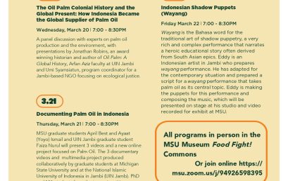 Tiga Hari Berturut-turut Hasil Kolaborasi UIN STS Jambi dan Michigan State University (MSU) ditampilkan di MSU Museum