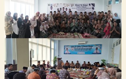 Halal Bihalal Hari Kedua, Rektor Bersama Rombongan Silaturahmi ke Fakultas Dakwah dan FUSA
