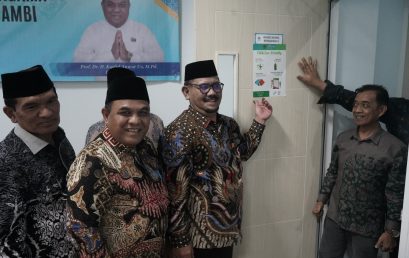 Rektor UIN STS Jambi Launching Gerakan FUSA Eco-Friendly