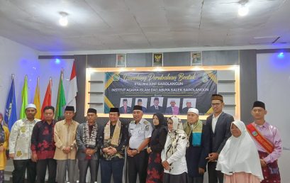 Kopertais XIII Juga Lakukan Pembinaan di IAI Abuya Salek Sarolangun