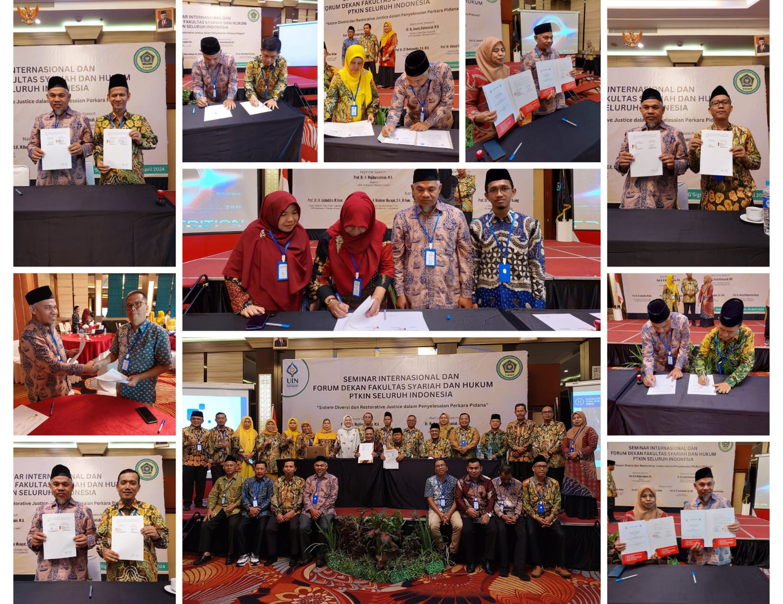 Kaprodi Perbandingan Mazhab UIN STS Jambi Hadiri Seminar dan Forum Dekan di UIN Antasari Banjarmasin