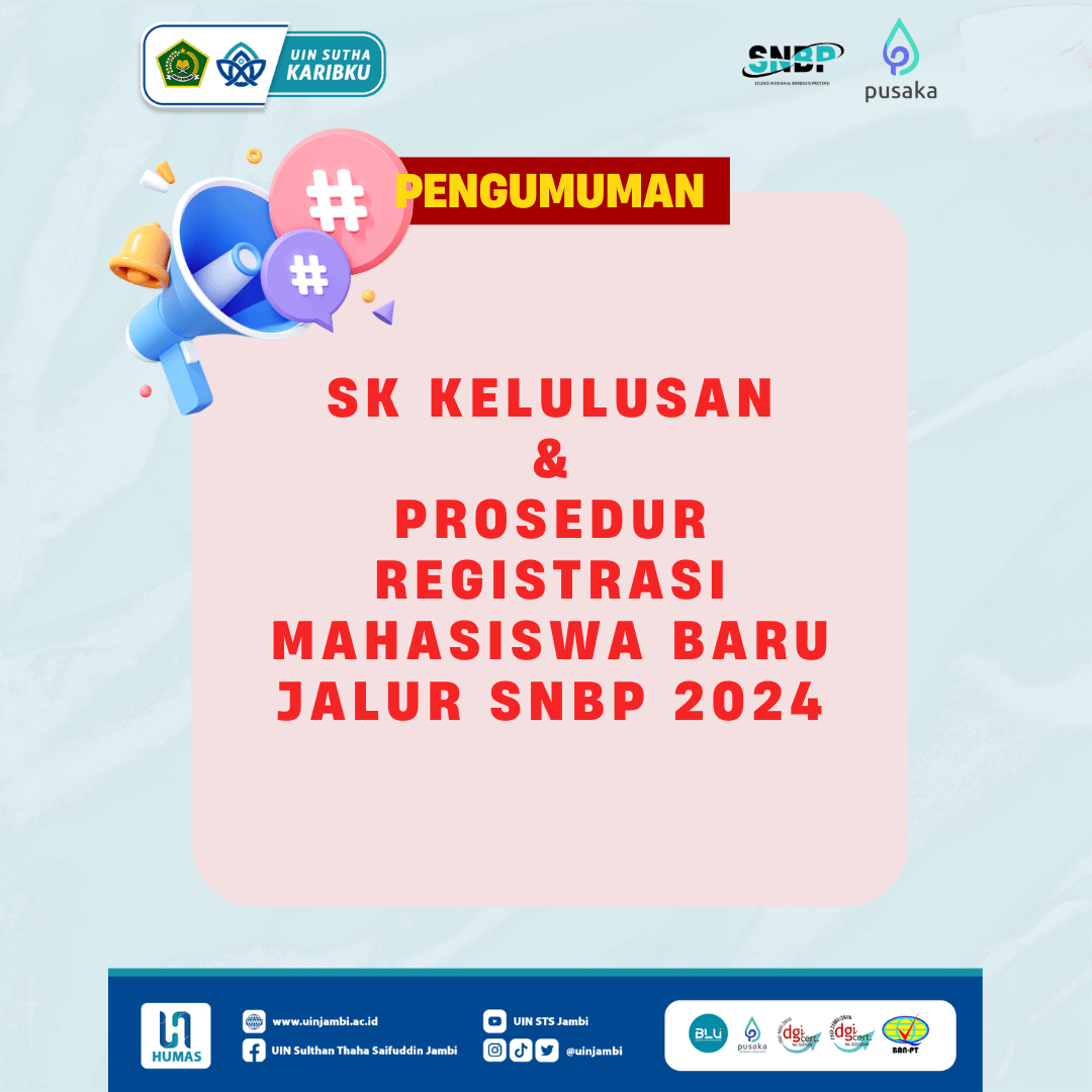 PROSEDUR DAN KETENTUAN REGISTRASI MAHASISWA BARU JALUR SNBP