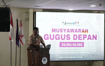Rektor Hadiri Musyawarah Gugus Depan Gerakan Pramuka UIN STS Jambi